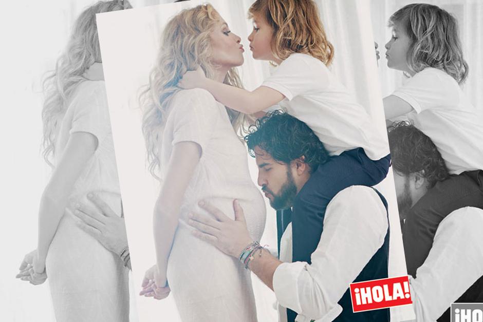 Paulina Rubio elige ¡HOLA! para confirmar su embarazo con un reportaje exclusivo.