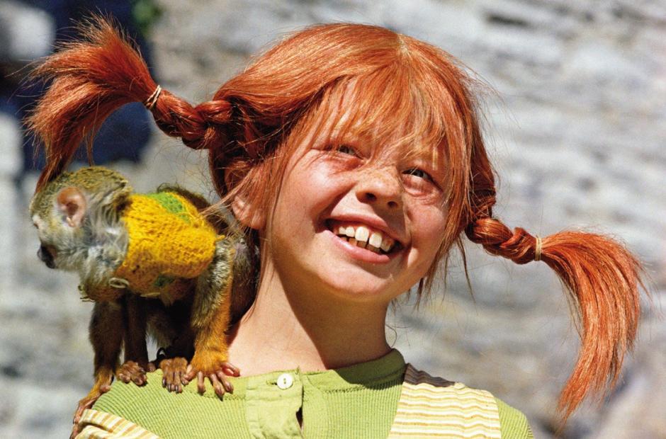 Pippi Langstrump era una niña que dormía al revés, odiaba ir a la escuela y no le importa su apariencia. (Foto: Internet)