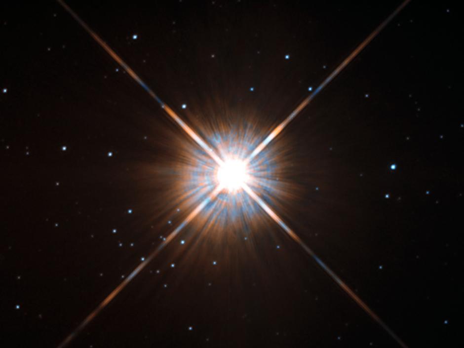 Esta es la nueva imagen que Hubble tomó de la estrella más cercana a la Tierra.