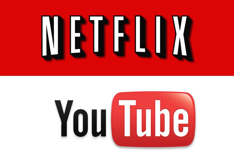 Los videos y películas en línea, de canales como Netflix y YouTube, representan más del 50 por ciento del tráfico en internet.