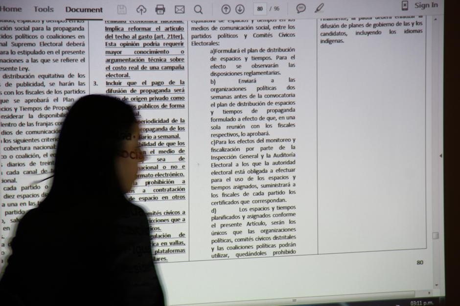 Dentro de las reformas electorales se encuentra el control de publicidad en los medios de comunicación. (Foto: Archivo/Soy502)