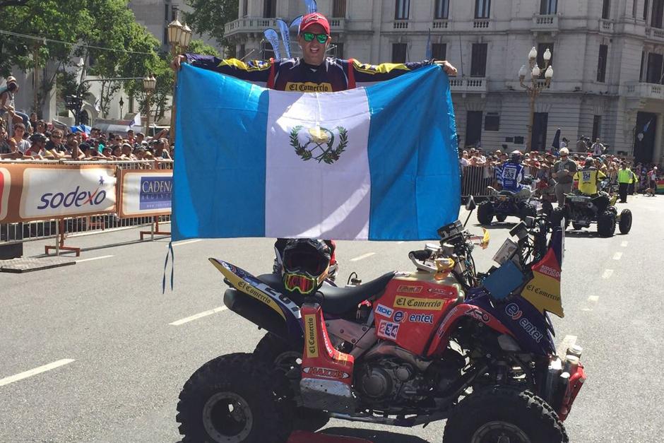 El guatemalteco Rodolfo Guillioli compite en el Rally Dakar 2015 con una cuatrimoto Yamaha. (Foto: Facebook/Rodolfo Guillioli)