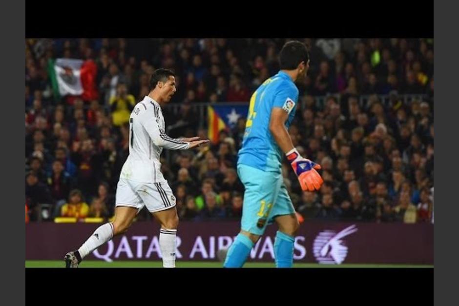 Durante el gol del empate momentáneo Ronaldo celebró y expresó que "todos tranquilos". (Foto: Internet)&nbsp;