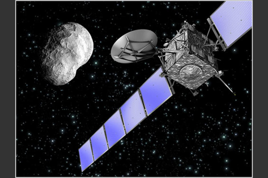 Rosetta depositará un módulo de aterrizaje, llamado Philae, que medirá el campo magnético de este cometa y tomará pruebas, de hasta 30 centímetros de profundidad, de los materiales de la superficie del núcleo.&nbsp;