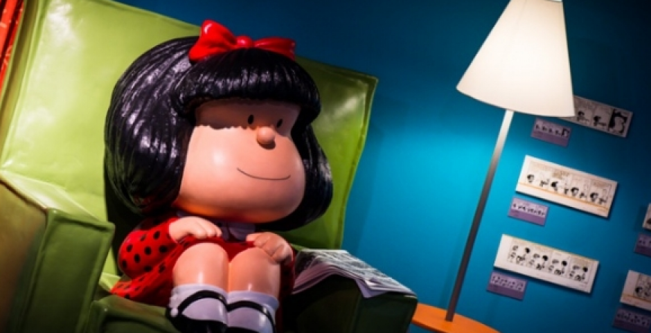 Mafalda es la protagonista indiscutible del Festival de Angulema, Francia. (Foto: Angulema)