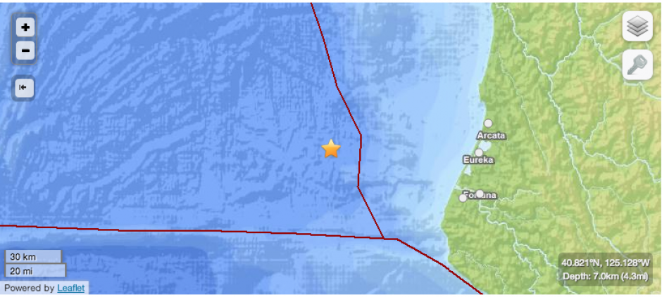 Sismo De 6.9 Grados Sacude California