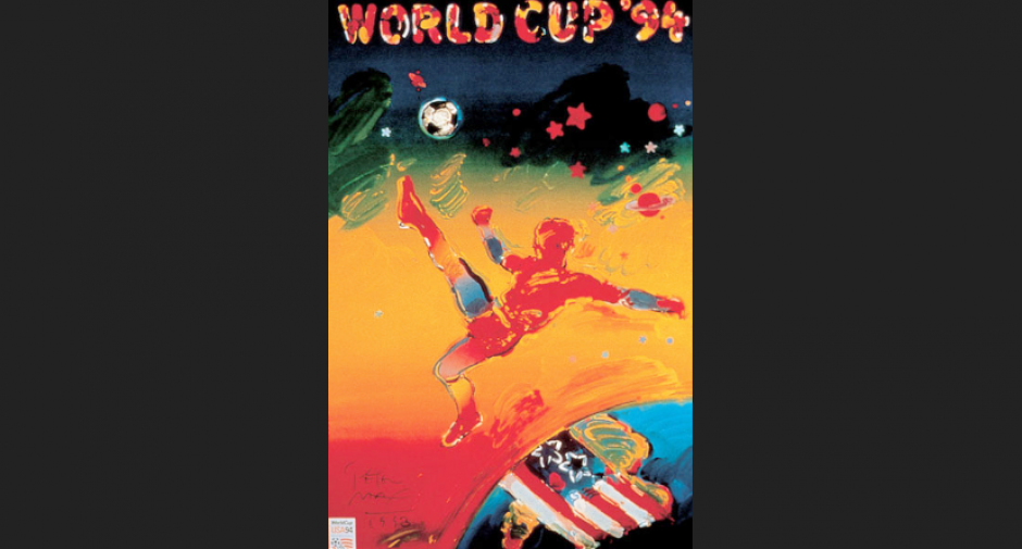 Este afiche fue diseñado por Peter Max.&nbsp;