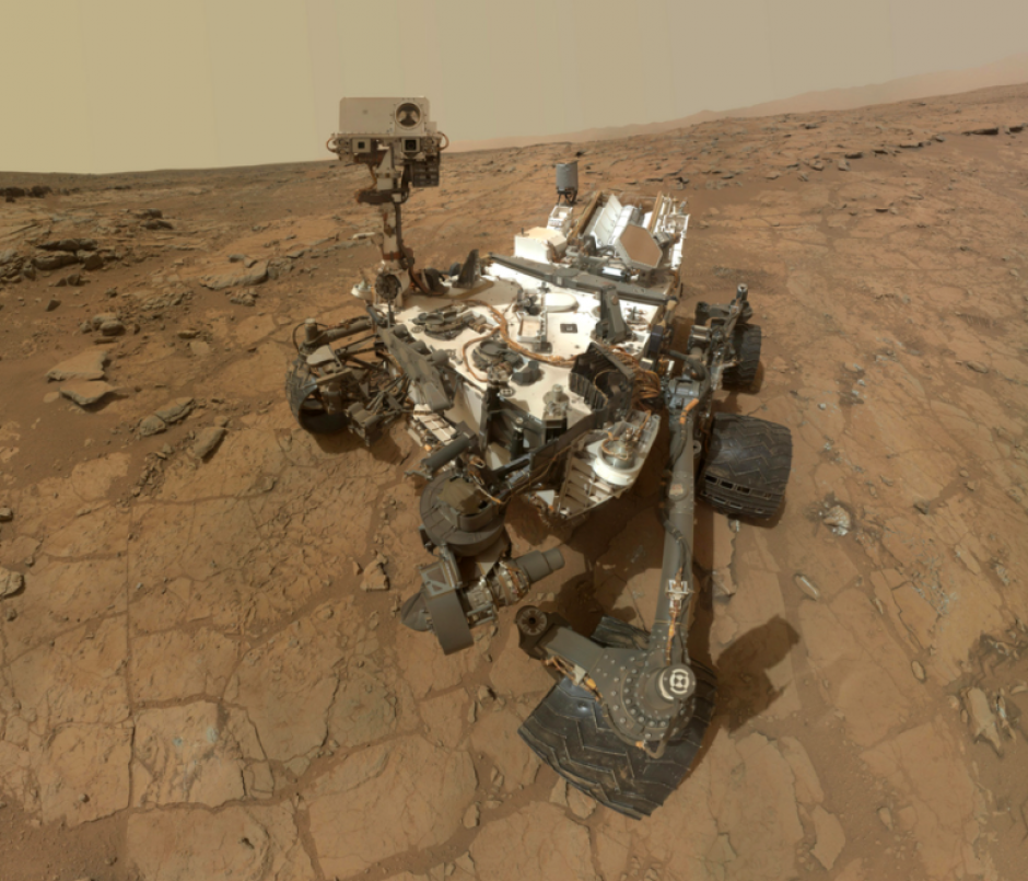 Bacterias terrestres habrían llegado a Marte a bordo del Curiosity. (Foto: NASA)