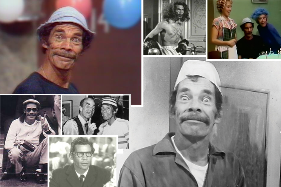 Ramón Valdés interpretó varios personajes, pero el más emblemático fue "Don Ramón" en el programa del "Chavo del 8". (Imagenes: google.com)