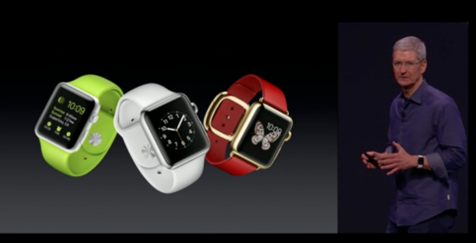 El Apple Watch que fue presentado ayer.