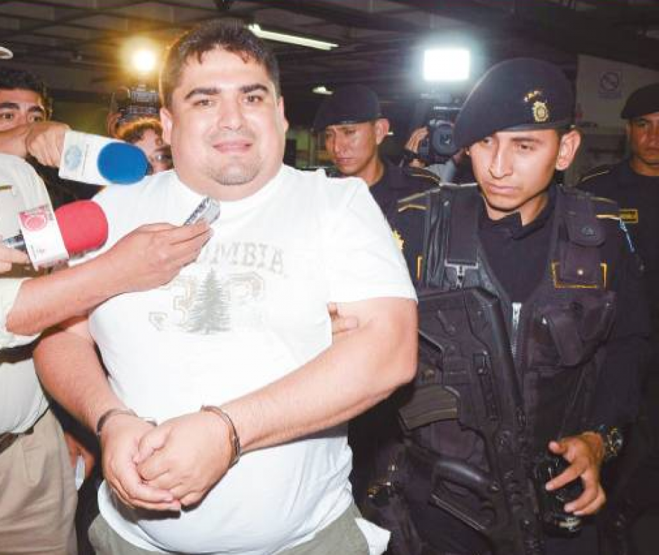 Foto de archivo de Byron Linares Cordón al momento de ser capturado en 2011.&nbsp;