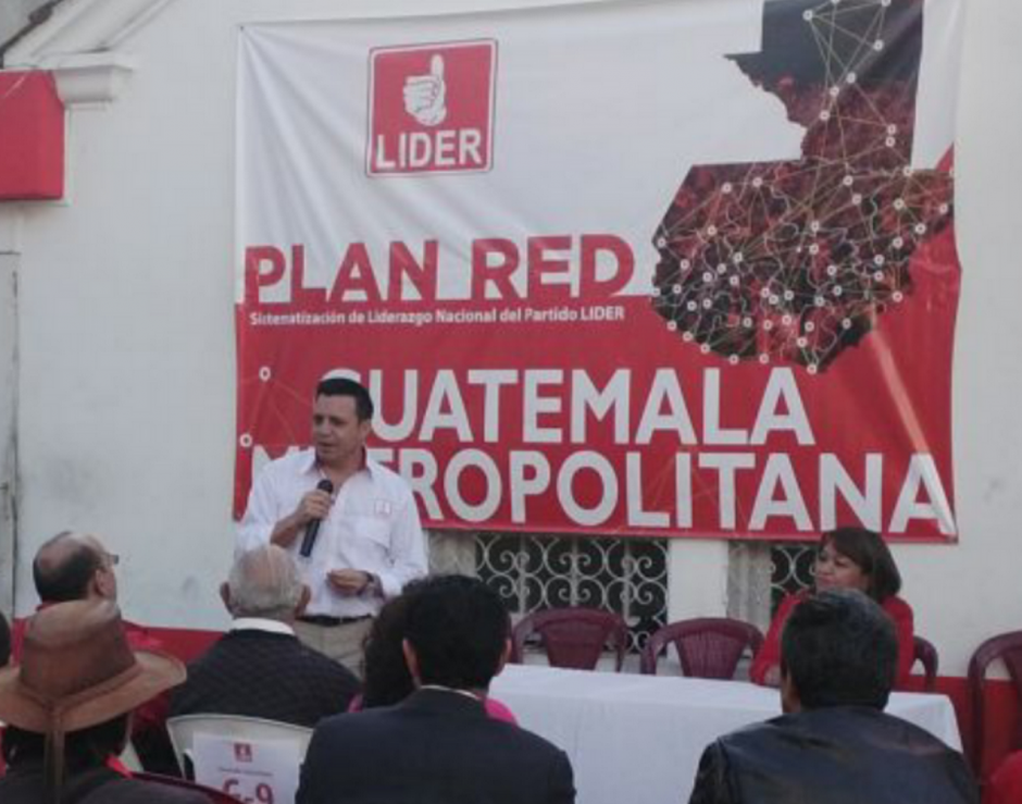 El diputado Nery Rodas será candidato a alcalde de la capital por el partido Lider. (Foto: Facebook Nery Rodas)