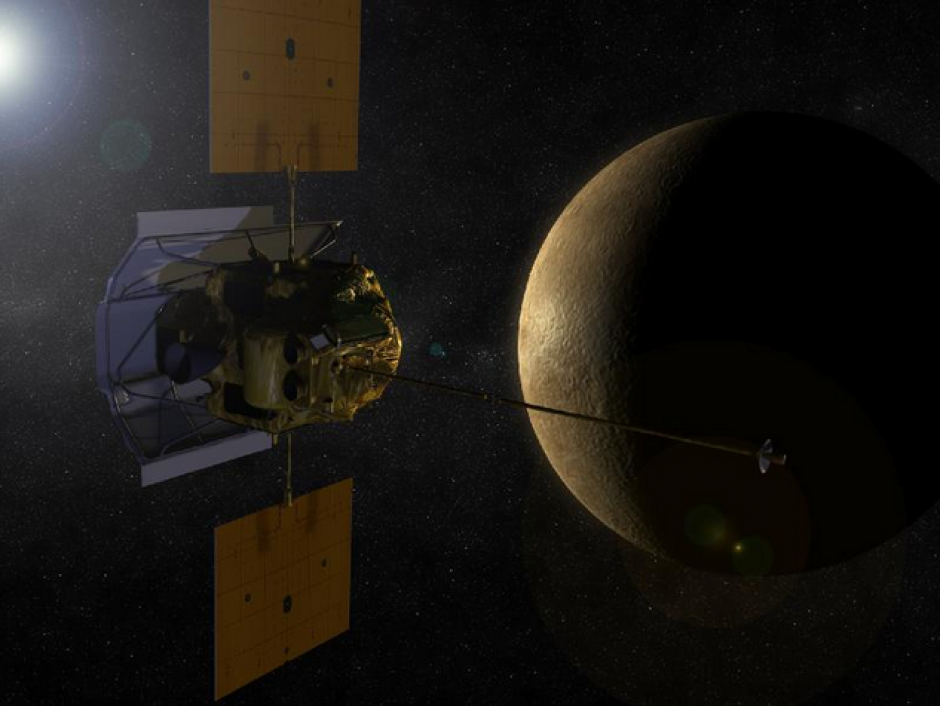 La sonda espacial Messenger será estrellada contra Mercurio por la Nasa porque en breve no tendrá combustible. (Foto: Nasa)