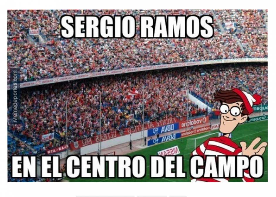 El jugador del Real Madrid que figuró en más "memes" fue Sergio Ramos. (Foto: Internet)&nbsp;