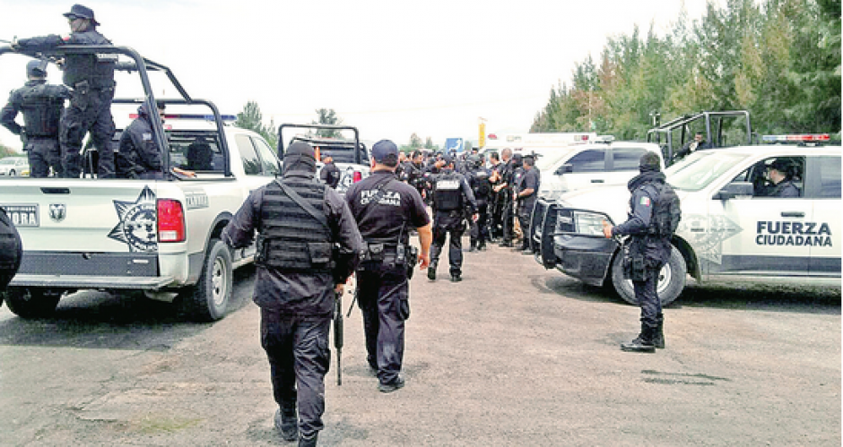 Policías federales se enfrentaron contra miembros de un cártel del narcotráfico en Tanhuato, Michoacán, México, dejando como saldo 43 muertos. (Foto: El Excelsior)&nbsp;