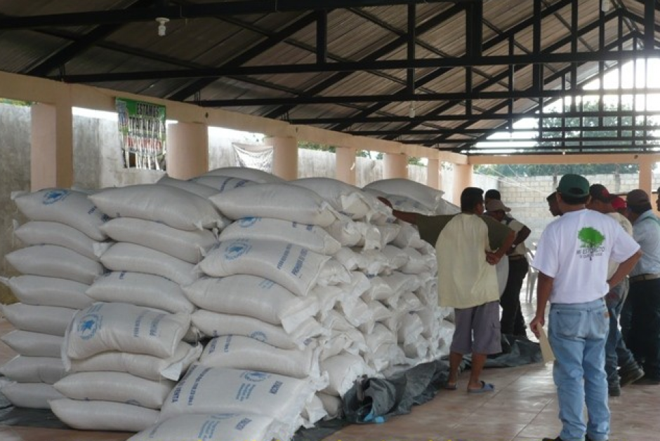 El gobierno de Brasil anunció la donación de nueve mil toneladas métricas de alimentos que consisten en arroz y frijol para Guatemala ante los problemas de sequía que enfrenta. (Foto: MAGA)