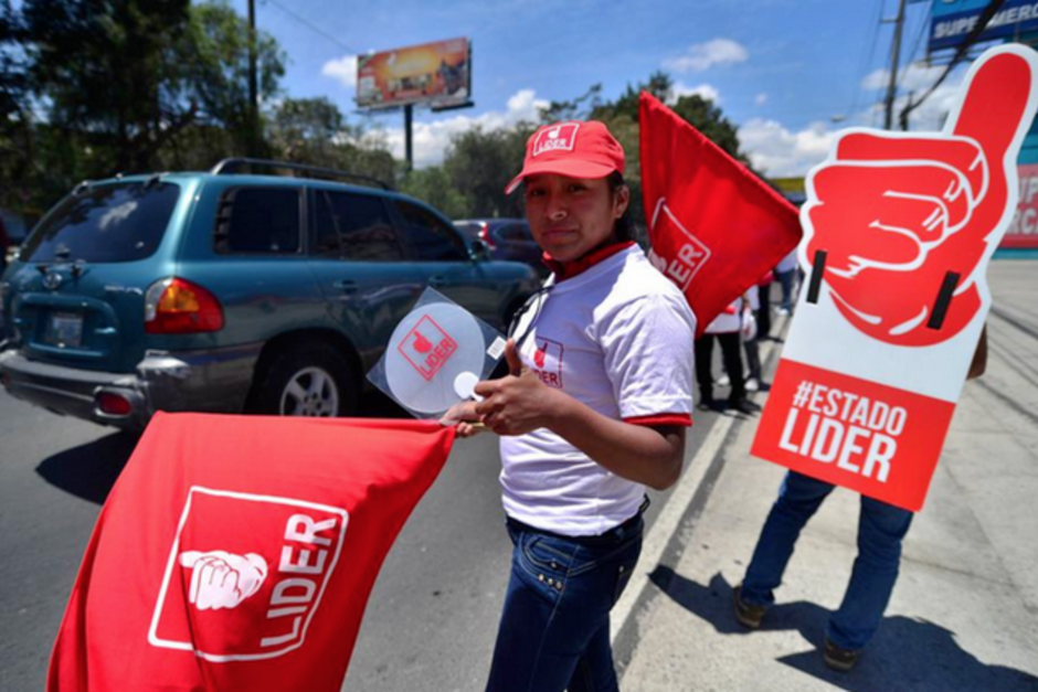 El partido Lider ya sobrepasó el techo presupuestario de campaña. (Foto: Archivo/Soy502)&nbsp;