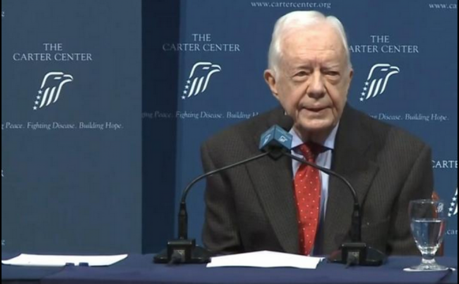 Hace una semana el expresidente estadounidense Jimmy Carter informó que por el cáncer se sometería a tratamiento en un hospital en Atlanta. &nbsp;(Foto: CNN)&nbsp;