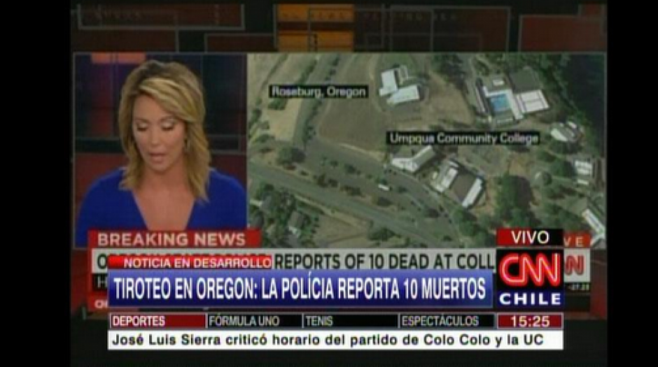 Las autoridades locales reportan al menos 10 fallecidos en el ataque a un campus. (Foto: CNN)&nbsp;