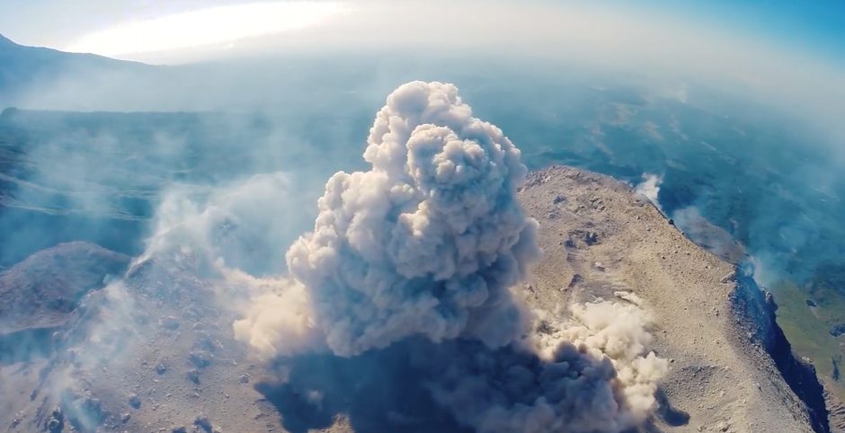 Un documental sobre el Volcán Santiaguito y sus impresionantes erupciones&nbsp; captan la ateción de productores estadounidenses.