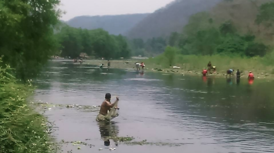 El río La Paz que se ubica entre Guatemala y El Salvador está siendo afectado. (Foto: Facebook/Las Pilas Orgullo Chapín)