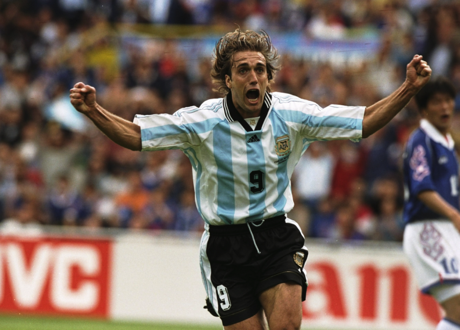 Batistuta anotó 56 goles con la selección albiceleste. (Foto: standard.co.uk)