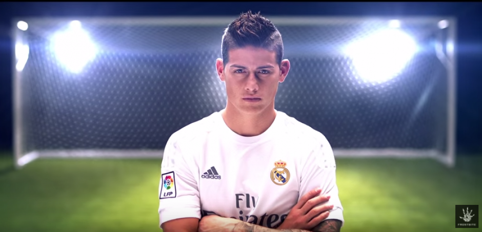 El nuevo tráiler muestra rostros conocidos como el James Rodríguez. (Foto: Captura YouTube) 