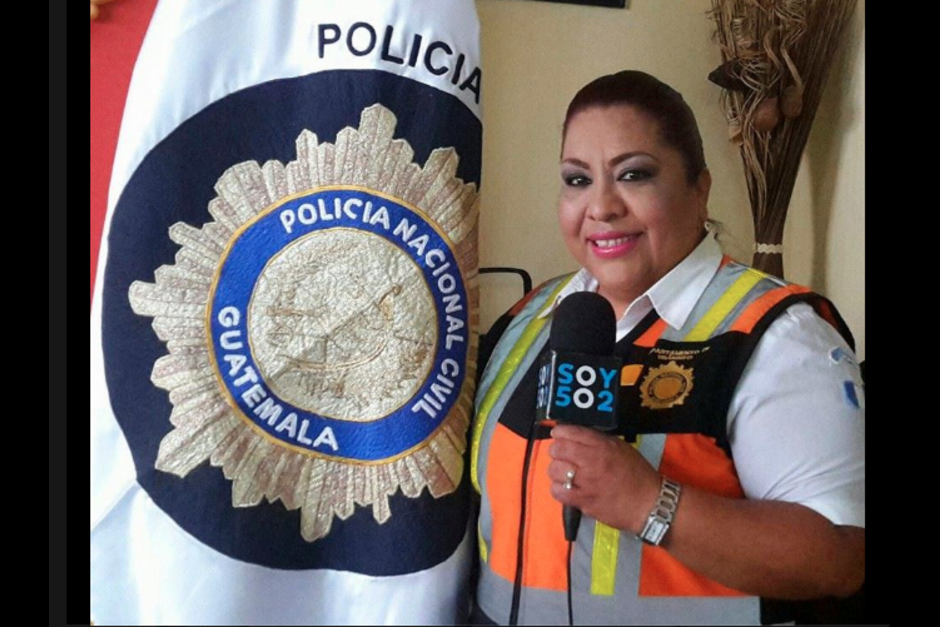 Dalia Santos es la vocera del departamento de Tránsito de la PNC. (Foto: Archivo/Soy502)