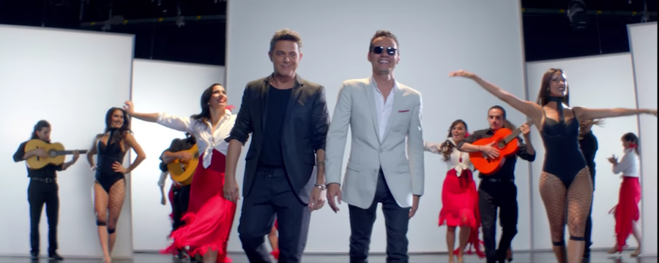 Alejandro Sanz y Marc Anthony publicaron el dueto titulado "Deja que te bese". (Captura de pantalla: AlejandroSanzVEVO/ YouTube)