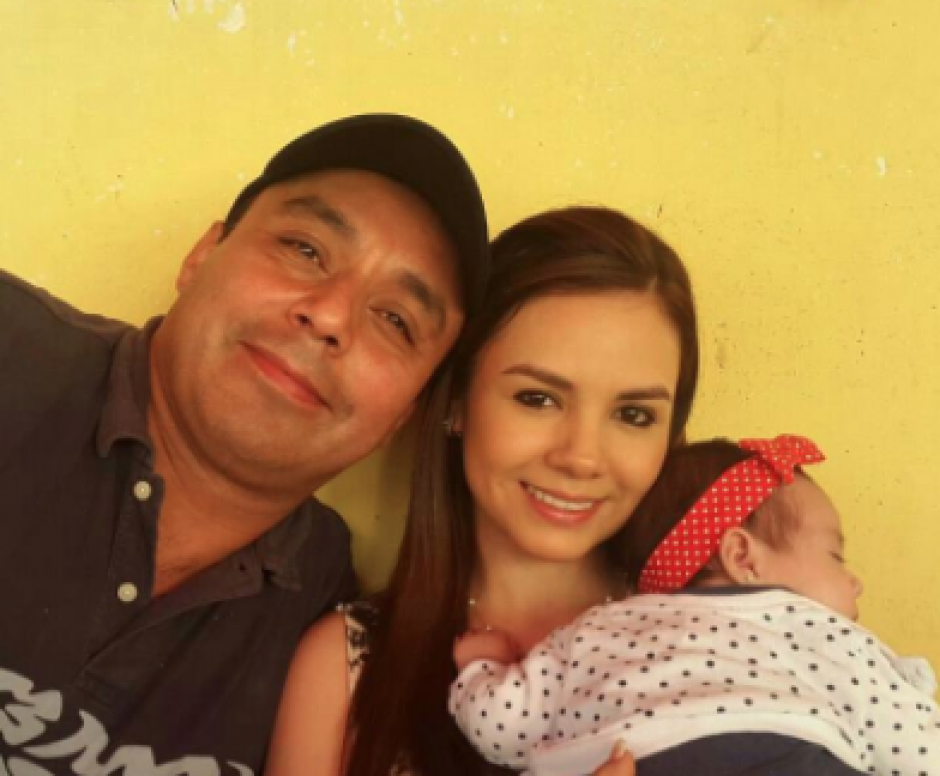 Byron Lima junto a Alejandra Reyes, quien fue su pareja sentimental en los últimos años. (Foto: Facebook)