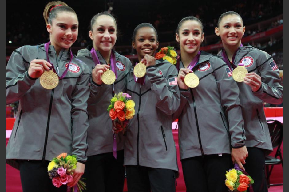 "The Fierce Five", el equipo que conquistó Londres. (Foto: USA Gymnastics)