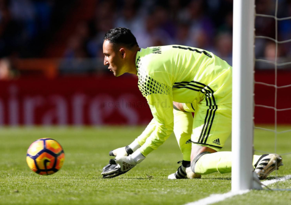 Keylor Navas llevaba 6 partidos ligueros sin recibir gol. (Foto: Real Madrid)