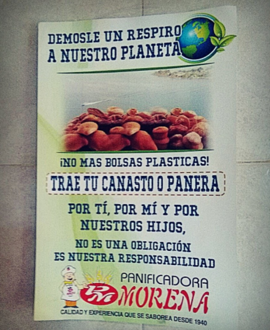 El letrero de una panadería de ese municipio fue compartido por varios usuarios de las redes sociales. (Foto: Twitter/Guate Sostenible)