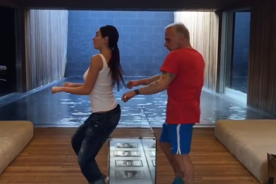 Vacchi junto a su esposa han conquistado las redes sociales con sus coreografías. (Imagen: captura de Instagram)