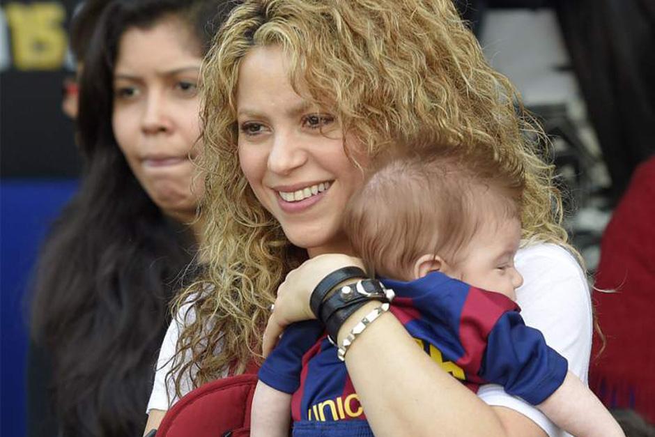 Shakira publica un collage&nbsp;del pequeño Sasha.