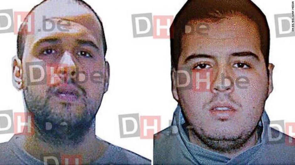 Khalid y Brahim El Bakraoui, sospechosos de los atentados. (Foto: CNN)