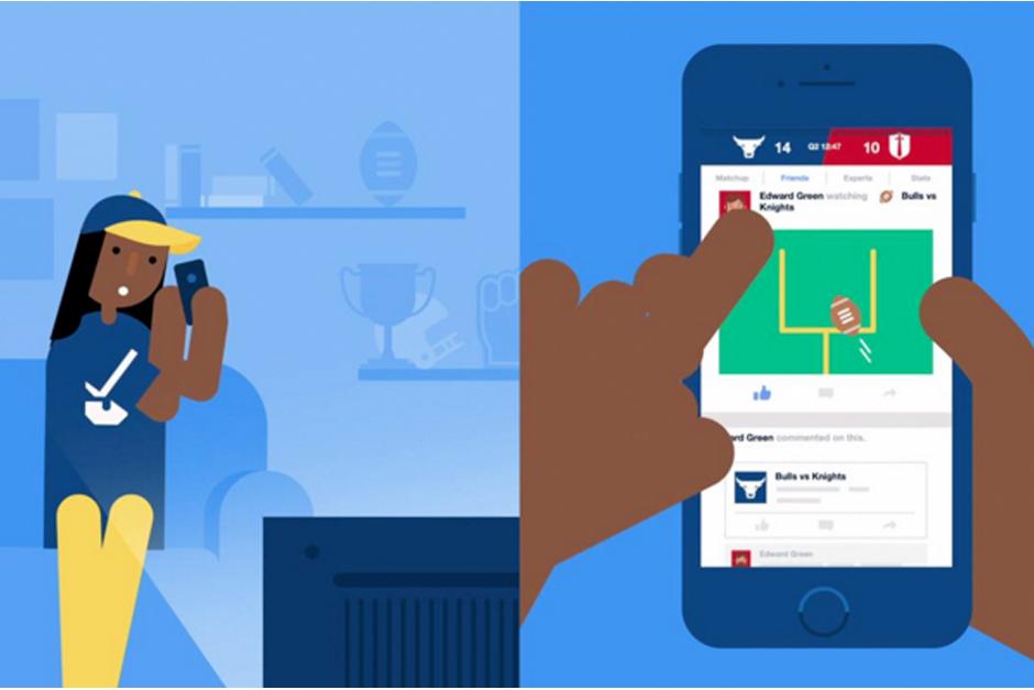 Facebook pone en marcha “Sports Stadium” para que los usuarios puedan ver noticias deportivas en vivo. (Foto: Facebook)