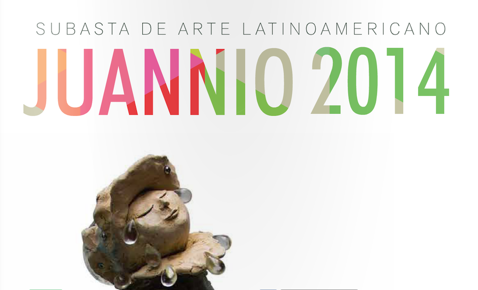Este es el catálogo oficial de la "Subata de arte latinoamericano Juannio 2014". (Foto: Juannio 2014)&nbsp;