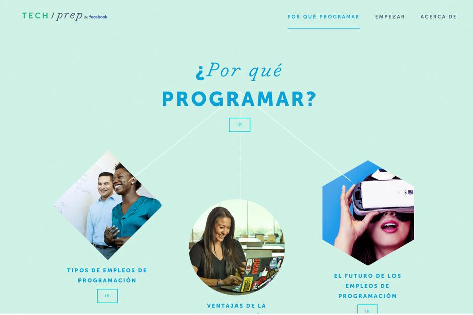 TechPrep un sitio web que busca ayudar a los hispanos y otras minorías a aprender programación. (Foto:&nbsp;TechPrep)