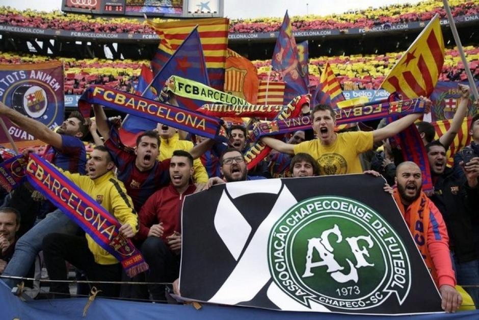 Según el presidente del Chapecoense, el Barcelona es el único que les brindó el apoyo económico que requerían. (Foto: The National)