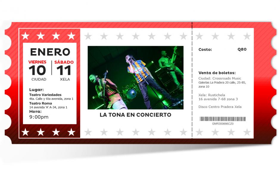 La Tona presentó su último concierto hace dos años. (Diseño: Javier Marroquín/Soy502)&nbsp;