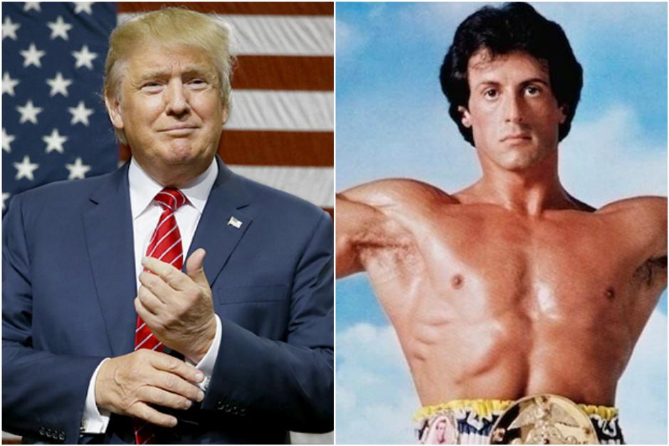 Donald Trump habría ofrecido un puesto a Sylvester Stallone. (Foto: Hoy y Philly)