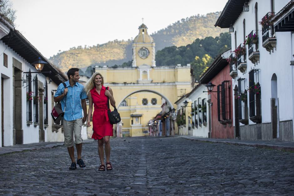 Durante el primer semestre de 2014 ingresaron a Guatemala más de 1 millón de turistas, de los cuales el 23% visitó la Antigua Guatemala (Foto: Inguat)