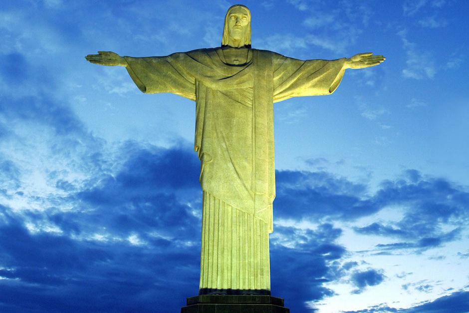 El Cristo Redentor de Río de Janeiro también "jugará" la final de la Copa del Mundo. (Foto: hdwpapers.com)