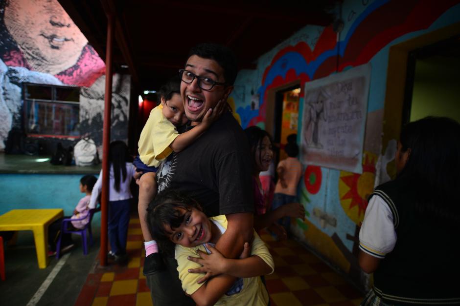 Juan Pablo Romero y el proyecto Los Patojos se lograron colocar en el Top Ten de Héroes de CNN. (Foto: Wilder López/Soy502)