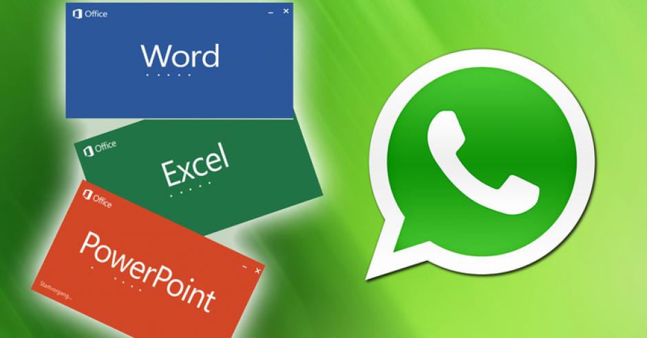 La aplicación WhatsApp ya permite enviar documentos en Word, Excel y PowerPoint. (Foto: Móvil zona)