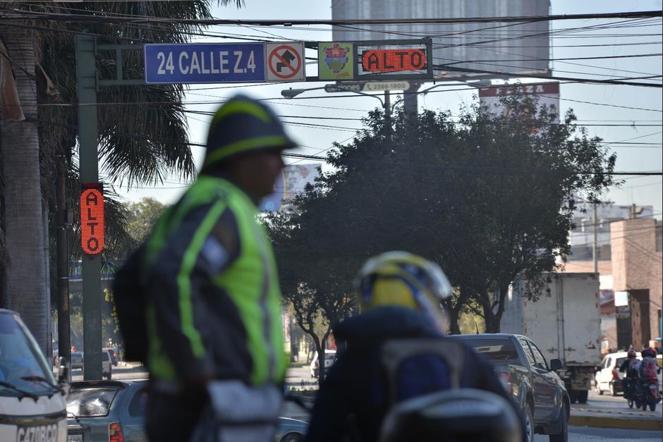 El semáforo estará a prueba hasta que termine el mes de enero. (Foto: Wilder López/Soy502)