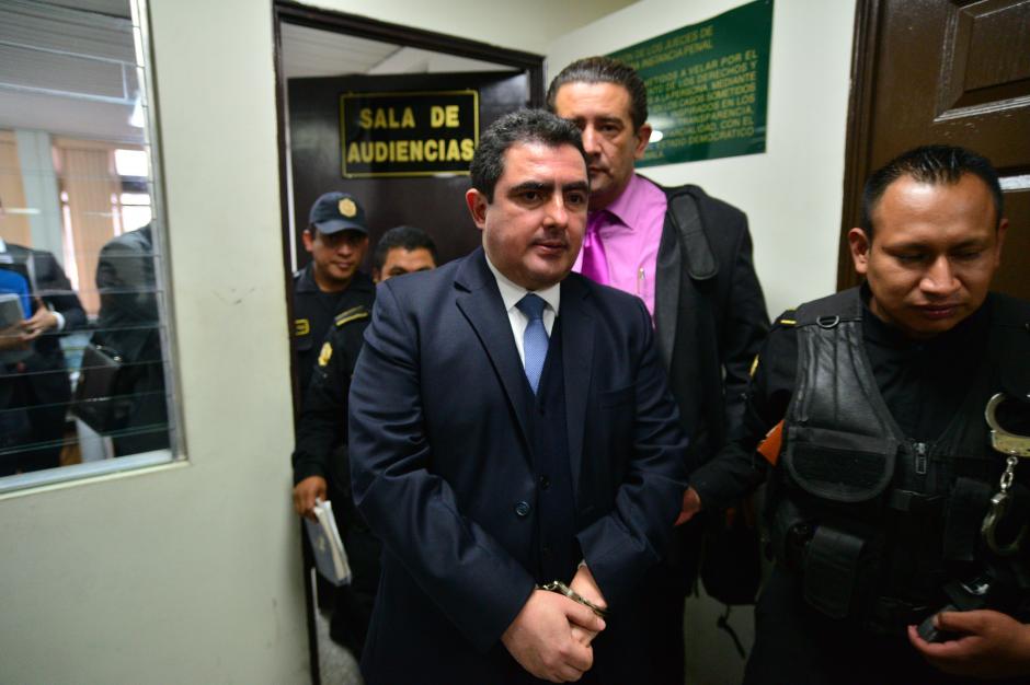 Vernon Gonzáles Portillo fue ligado a proceso y enviado a prisión por el delito de tráfico de influencias. (Foto: Wilder López/Soy502)