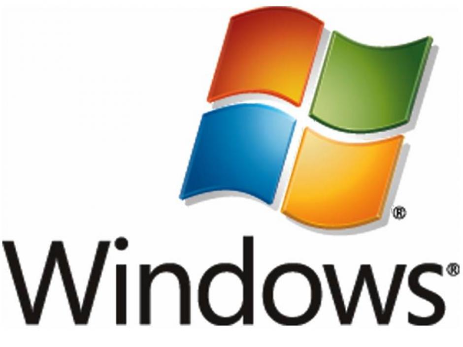El logo de Windows.
