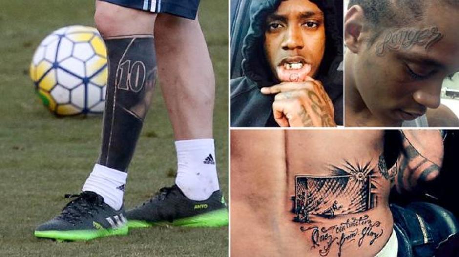 Conoce Los 10 Tatuajes Más Desastrosos En El Mundo Del Fútbol